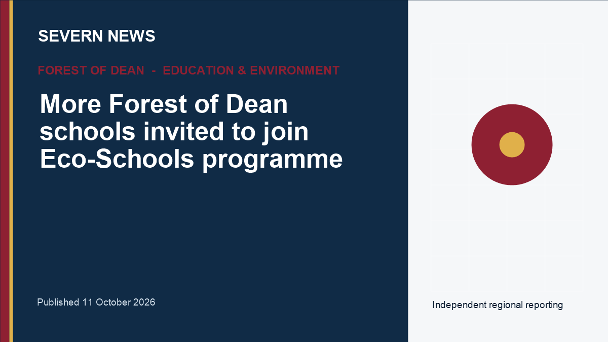Severn News graphic for More Forest of Dean schools invited to join Eco-Schools programme